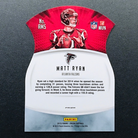 Matt Ryan - 2015 Panini Prizm Air Marshals Prizms #AM5 - Picture 2 of 2